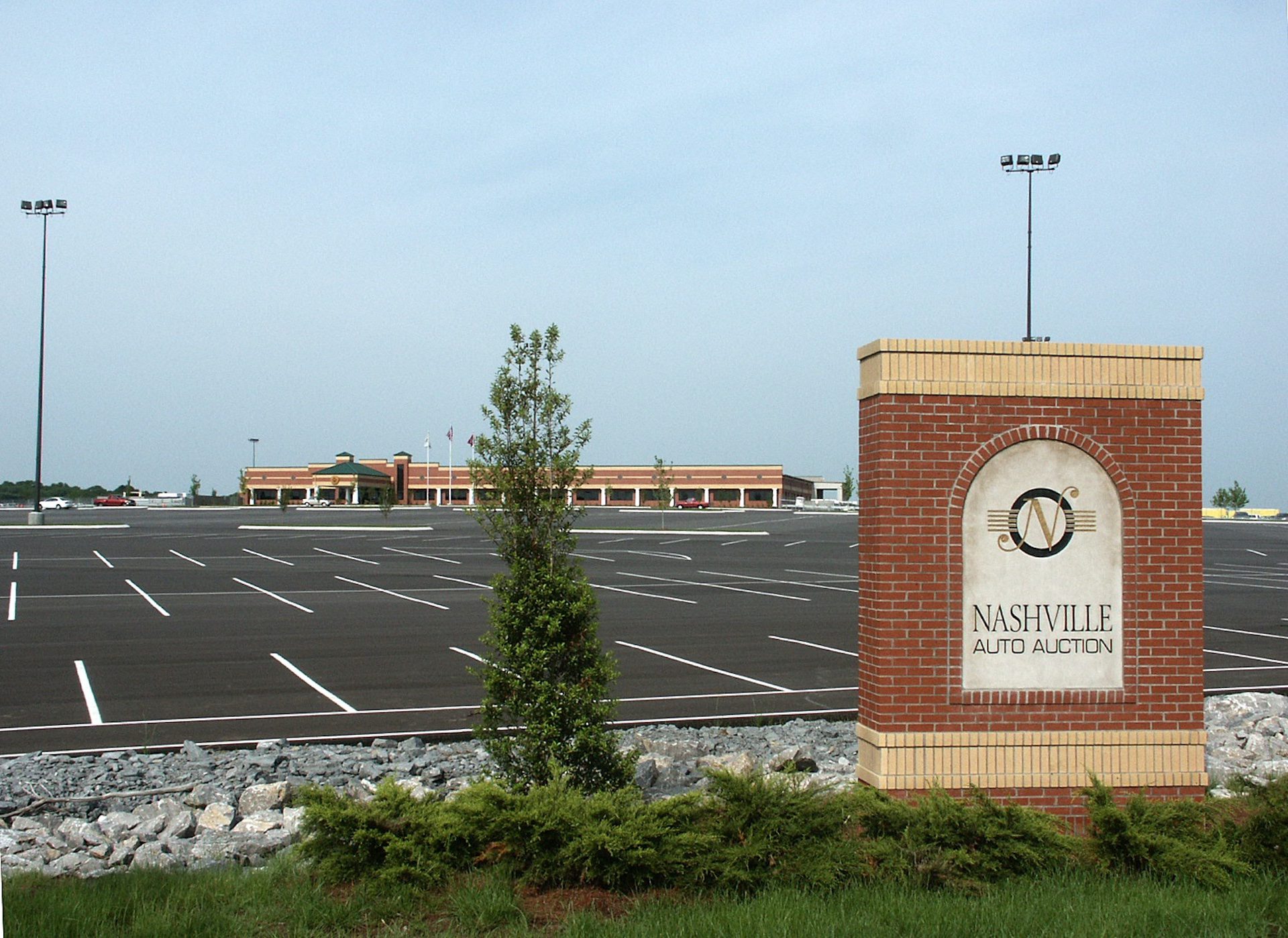 Auto Auction Ground Shot - C.O. Christian & Sons